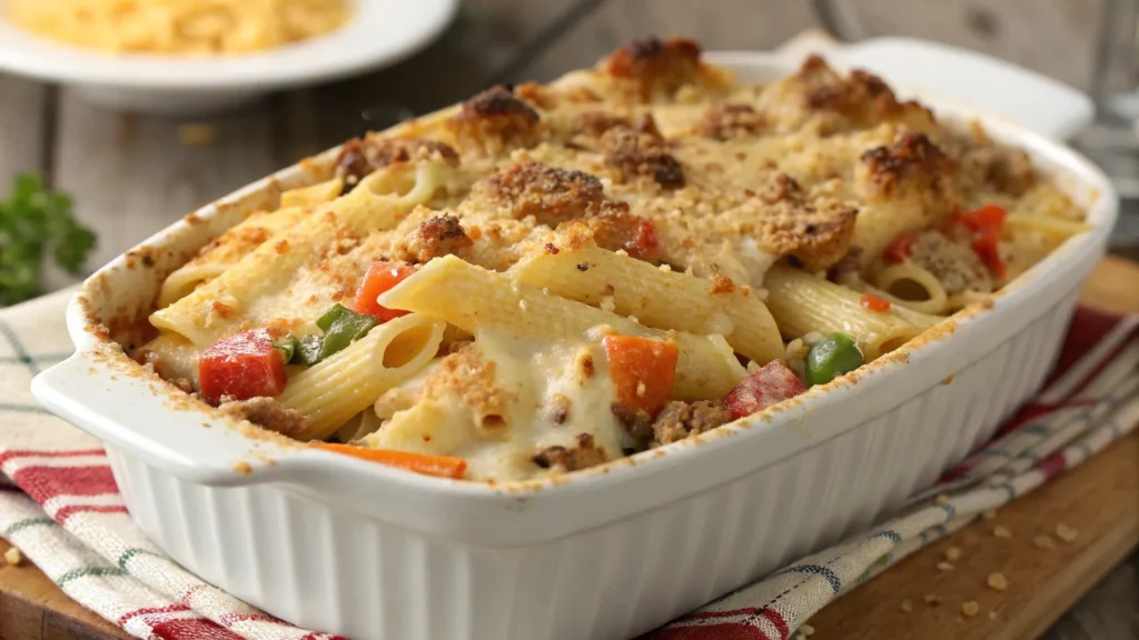 Cheesy Pasta Bake