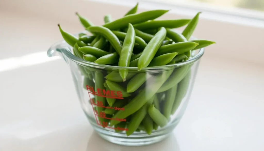 1 cup off green beans