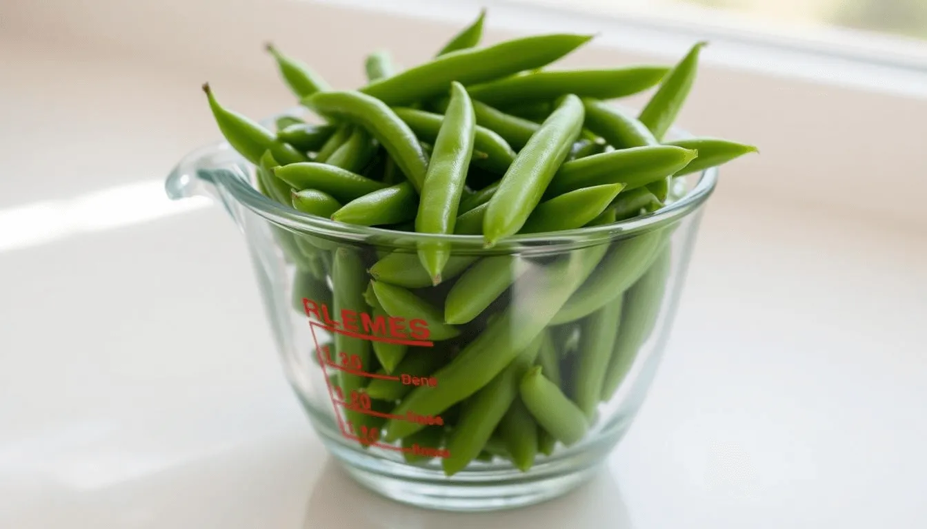 1 cup off green beans